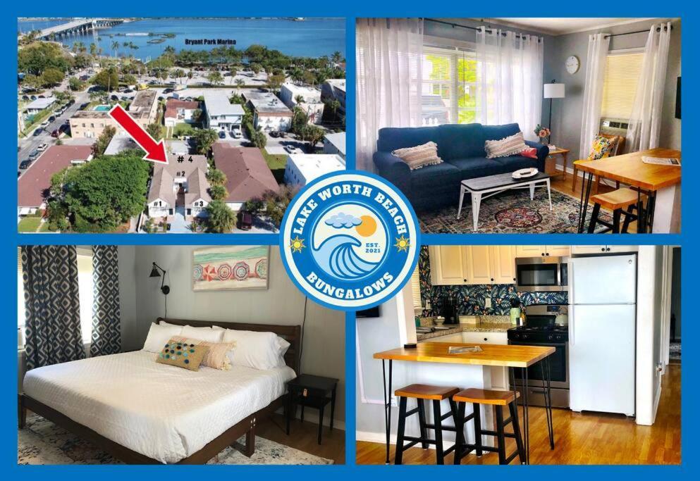 Steps To Beach & Downtown! Cozy Beach Bungalow #1 Lake Worth Beach Exteriér fotografie